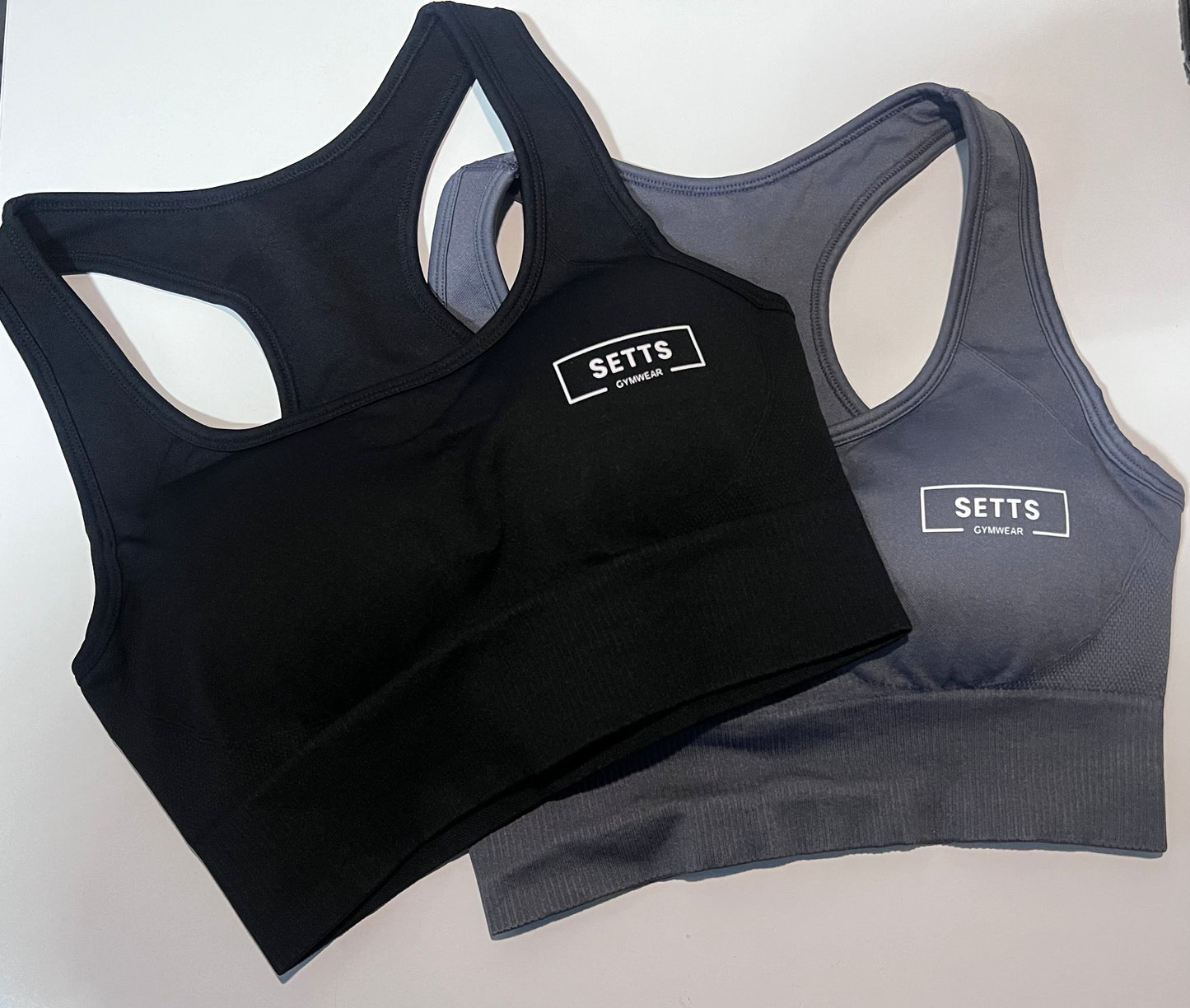 Setts essentials charcoal sports bra