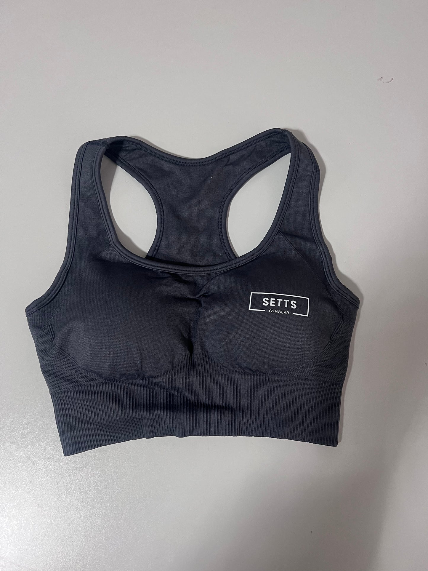 Setts essentials charcoal sports bra