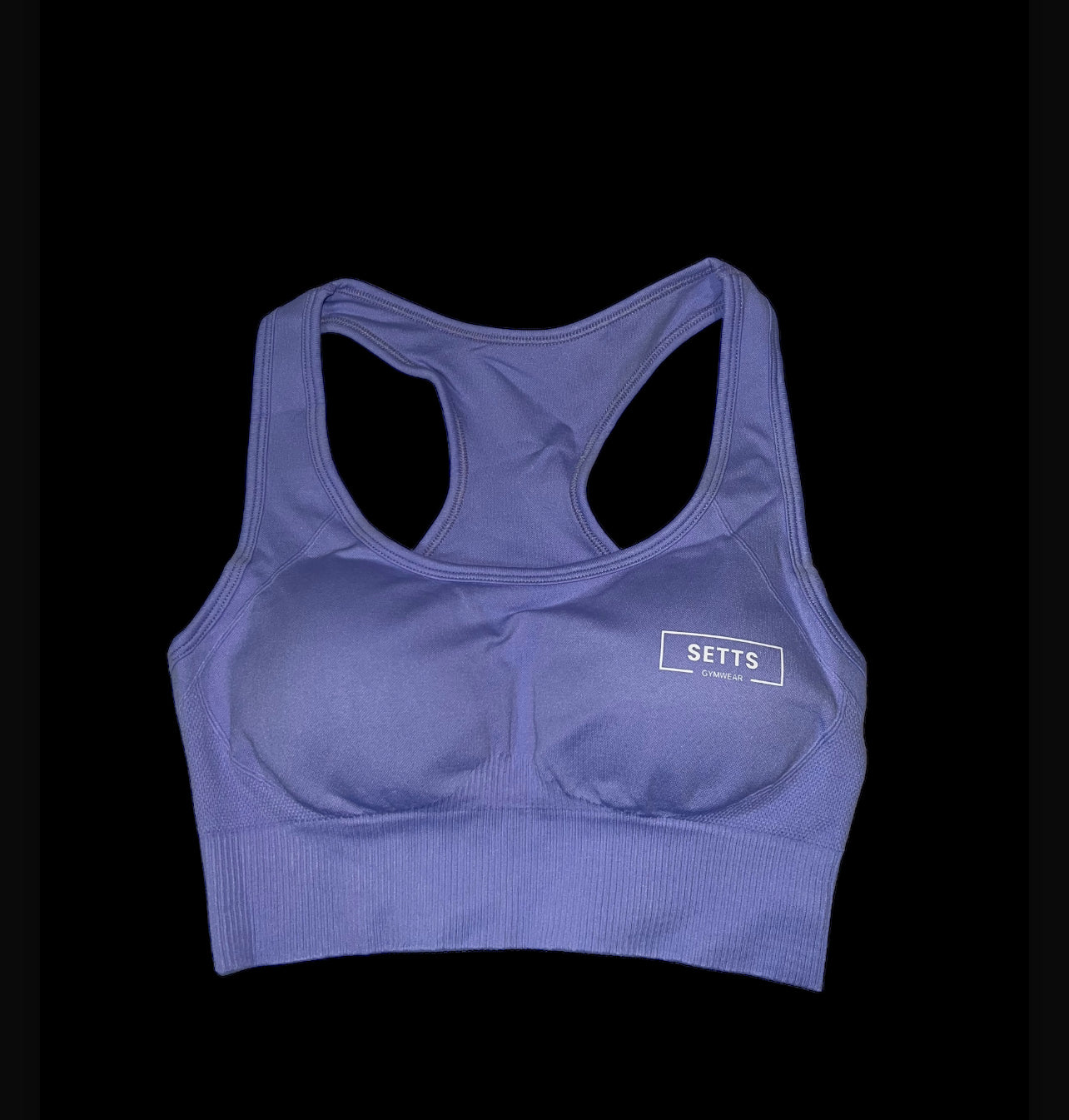 Sky purple sport bra