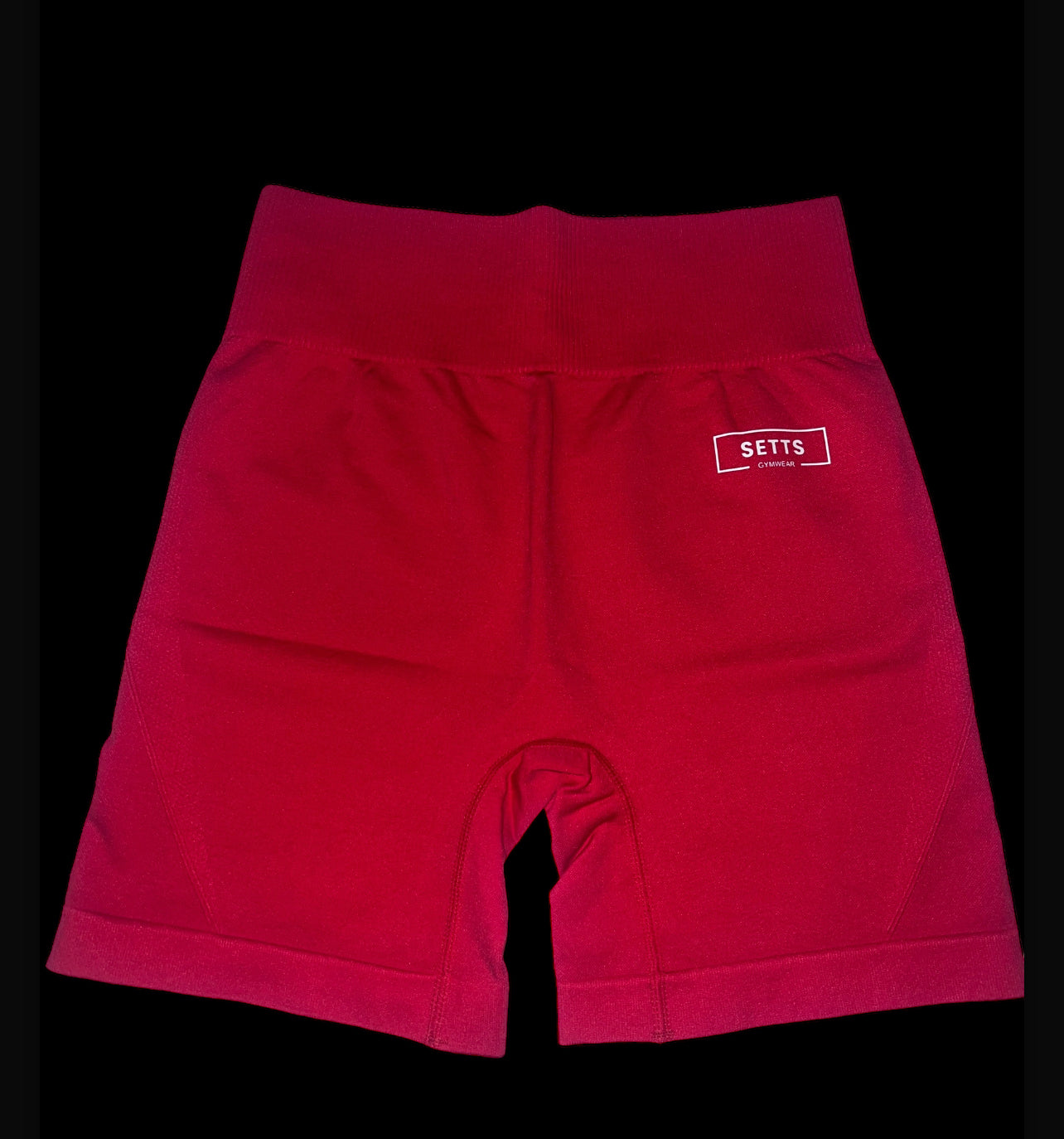 Fire red shorts